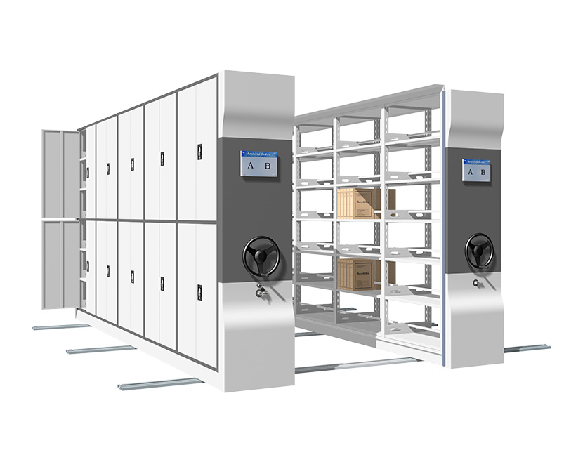 #HYD Mechanical-assist Mobile Shelving（5A)