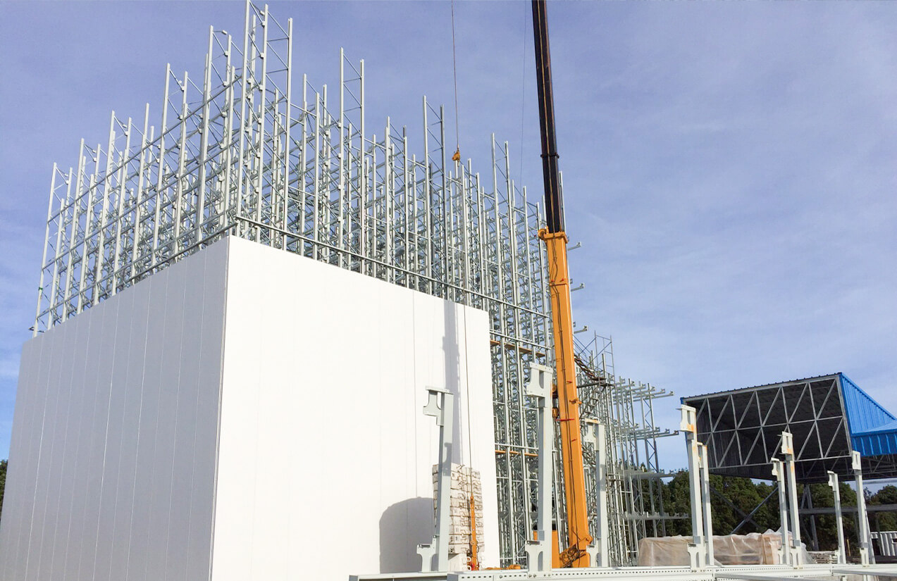 HUAYIDE Clad Rack Warehouse Project (Cost-Saving)