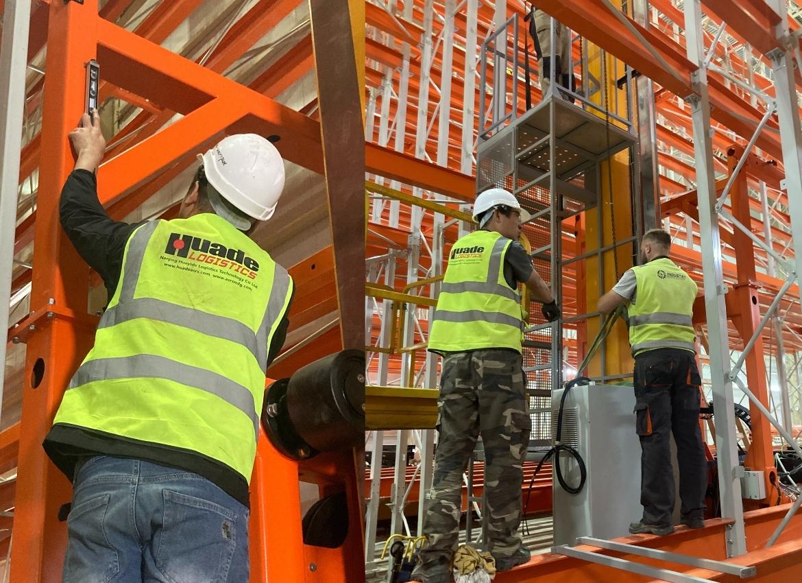 Nhà kho container cẩu xếp dỡ hàng quá tải phi tiêu chuẩn HUAYIDE